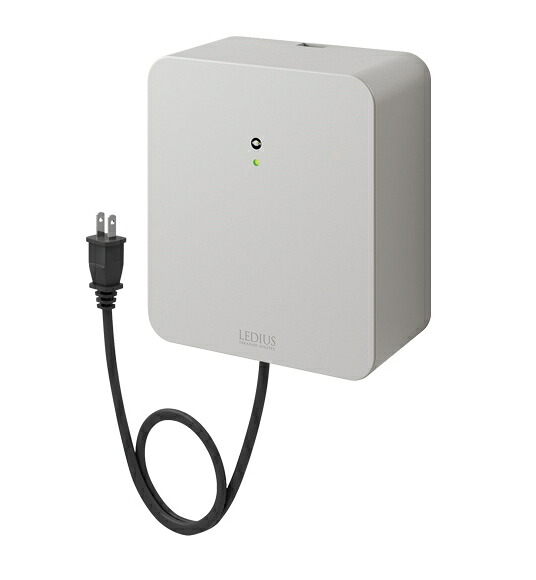 タカショーエクステリア　LEDIUS　12V　タイマートランス　15W　シルバー　HEA-024S｜ケンチクボーイ