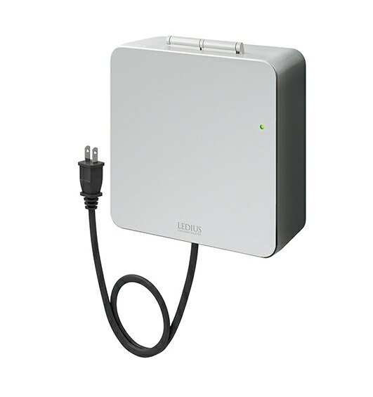 タカショーエクステリア　LEDIUS　12V　シンプルトランス　75W　 シルバー　HEA-023S