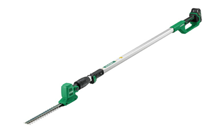 HiKOKI/ハイコーキ 18V/2.0Ah/マルチ雄捻子兼用 コードレスポールヘッジトリマ CHP1825DA(BG) \u003cBR\u003e[刈込み幅:250粍・蓄電池(BSL1820M)×1個+申し受ける器属する]
