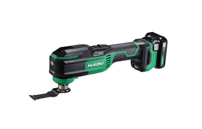 HiKOKI/ハイコーキ 10.8V/4.0Ah コードレスマルチツール CV12DB(LS) \u003cBR\u003e[蓄電池(BSL1240M)×1個+申し受ける器+入れもの属する]