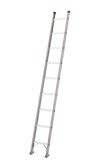 ハセガワ　1連はしご　HA1-31b（全長3.09ｍ）　 ※代引き不可・送料お見積り品・個人宅配送不可 24,805円
