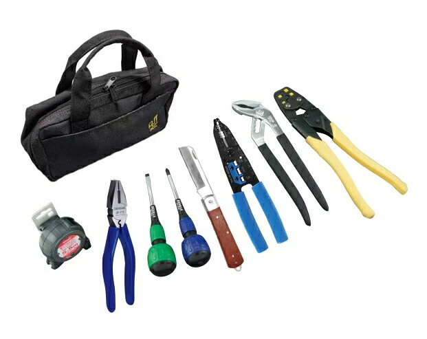 DENSAN（デンサン/ジェフコム） 明かり工事士手なみテスト作業手道具一揃いの道具 D-KIT-G