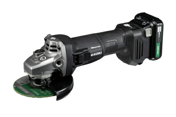 HiKOKI/ハイコーキ 10.8V/4.0Ah コードレスディスクグラインダ [トイシ径:100粍/打ちきり付] G1210DA(2LSBK) \u003cBR\u003e【乾電池(BSL1240M)×2個・申し受ける器・容れもの付】