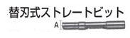 マキタ電動手道具 替刃式引っ切り無いビット用替刃のみ（10枚入） A-47927