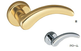 楽天市場】シロクマ レバーハンドル ミルト 丸座付LX玄関錠付 SL-94-R