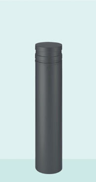 帝金　バリカー　ボラード　ACT-19PK　ダークグレー　脱着式カギ付【個人宅配送の場合は都度送料お見積りとなります】 56,568円