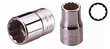 TOP（トップ工業）　ソケットレンチ用ソケット　差込角19.0mm　S-658