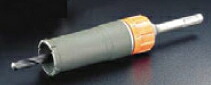 ユニカ　UR21　複合材用コアドリル　ショート　セット　SDSシャンク　UR21-FS055SD【口径：55mm　有効長：60mm】