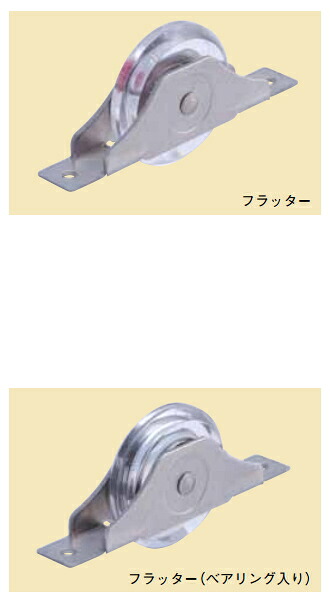 ヤボシ　ステンカーボネート戸車33B　フラッターベアリング入り　SPFT33B【20個入】　0094021