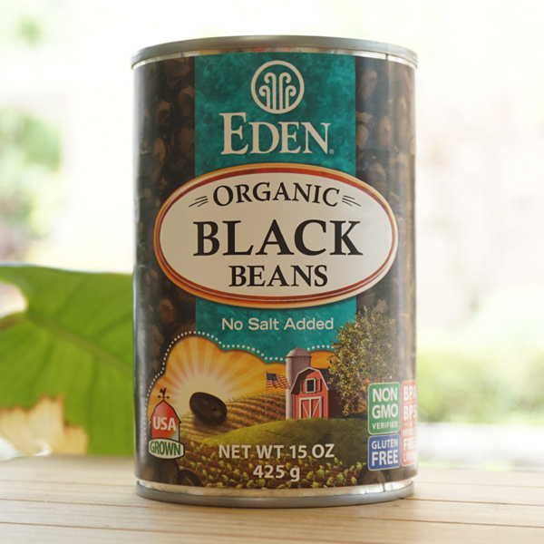 EDEN 有機ブラックビーンズ(缶)/425g【アリサン】 ORGANIC BLACK BEANS画像