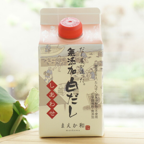 楽天市場】だし屋が造った 無添加 白だし(六合わせ)/300ml