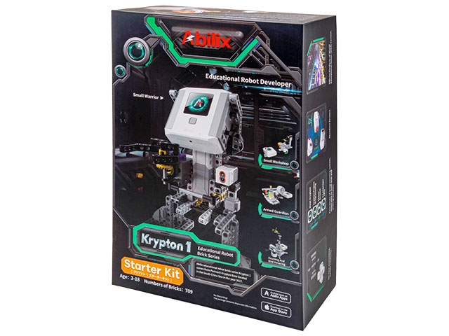 ご機嫌テック  ABK1-SK プログラム 人造人間一揃いの道具 クランク一揃いの道具  クリプトン１ Krypton 1 Starter Kit  知育人造人間続きもの(沖縄・離島は送りとどける不可)