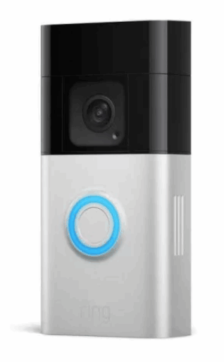 Ring Battery Doorbell Plus 電源工事不要なスマホ対応ドアホン･インターホン上下左右150°のワイドなカメラ視野角 1536p HD+ビデオ(沖縄・離島は発送不可)