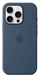 【純正】Apple(アップル) MYYK3FE/A MagSafe対応 iPhone 16 Pro シリコーンケース デニム(沖縄・離島は発送不可)
