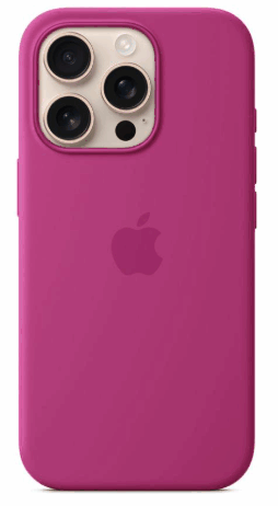 【純正】Apple(アップル) MYYN3FE/A iPhone 16 Pro シリコーンケース -フクシア (沖縄・離島は発送不可)