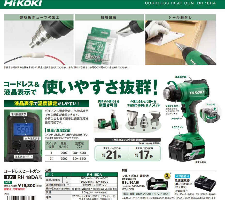 ディズニープリンセスのベビーグッズも大集合 HiKOKI RH18DA NN