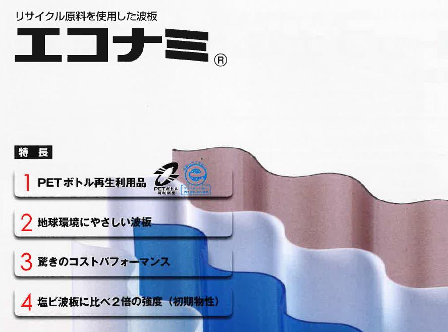 楽天市場】【法人様のみ】*ポリカ波板 長さ8尺(2420mm) 1枚売り鉄板