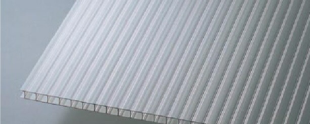 建材】ポリカーボネート板 ポリカツイン 乳半 WPC301U 6枚