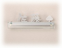 表札 戸建 アイアン表札 ネームプレート ガラスティック（GALASTICK）　EGA-AS-9（木） エクスタイル