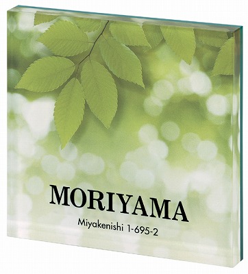 表札 戸建 アクリル表札 ネームプレート PLY（プライ）　MSPYS-3-3(ブラック) 丸三タカギ 激安表札