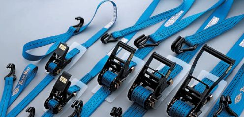 TOYO プロ用ベルト荷締機 両端フック金具付き（H型） NO.5050H 50mm幅 固定ベルト長2m 調整側ベルト長6m トーヨーセフティー激安特価 ベルト 荷締機 運搬物 固定 荷崩れ防止 トラック 引越し キャリア
