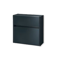 雁の使い郵便受け 郵便うけ 三協立山軽銀郵便受け SWE-1型 前入れ前出し 黒いこと 本体 飾りつけ手合い 貨物輸送無料