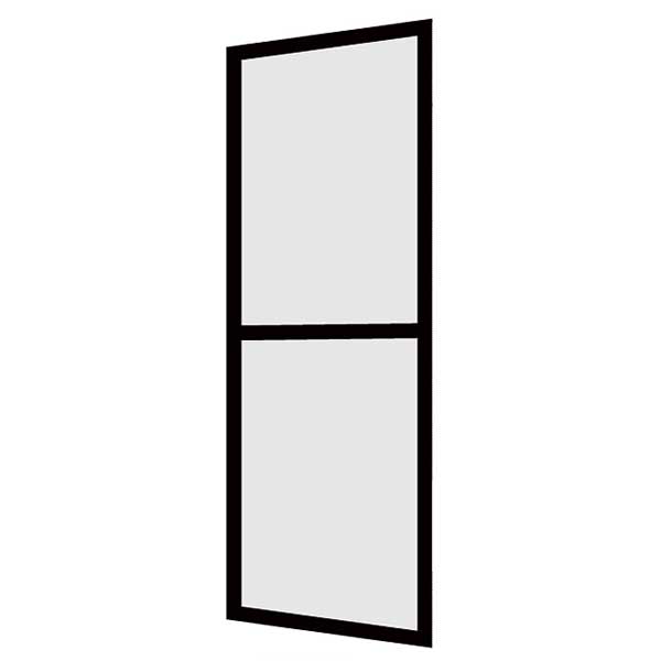 【7月はエントリーでP5倍】 LIXIL/リクシル 玄関引戸(引き戸) 菩提樹用網戸 2枚建戸ランマ無 普通枠 242型(二本格子腰付) 6160 W1692*H1847【玄関】【出入口】 kenzai|建材百貨店