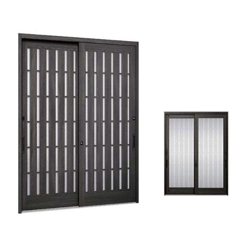 楽天市場】玄関引き戸JS 14P型 W164/169/187×H22 玄関引戸 2枚建