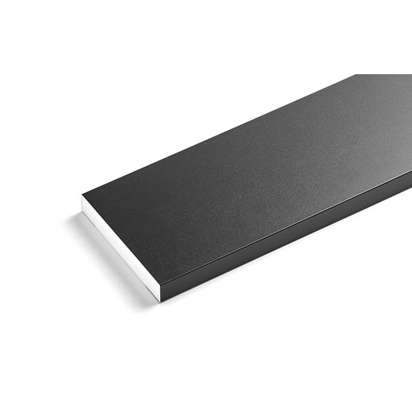 【法人限定】城東テクノ シートラッピング樹脂枠 三方枠ムクタイプ 間口2200mm SW-8004M24 1セット
