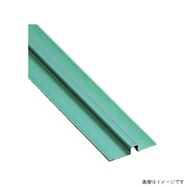 【法人限定】城東テクノ PE鋼板製目地ジョイナー 両ハット 目地幅10mm 30本入り 高さ:20mm グリーン MJF-1020