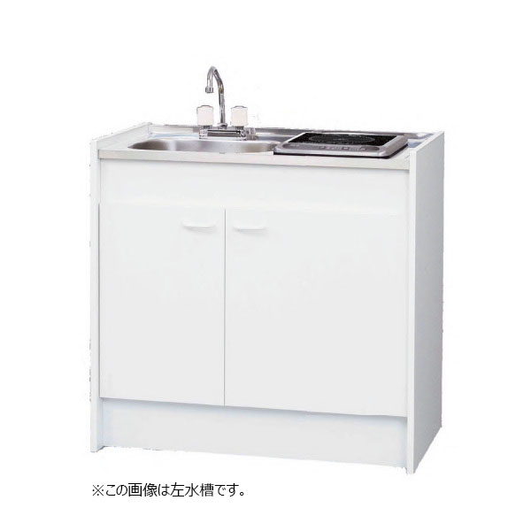 【7月はエントリーでP5倍】 【法人限定】ライフ住器 ミニキッチン MNシリーズ ハーフタイプ 1口プレートヒーター 間口105cm (2種類)|建材百貨店