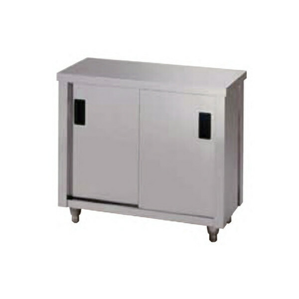 【6月はエントリーでP5倍】 【法人押さえる】生命現象住器 収納家具 膳立て台 片面引違戸 間口75糎 KN-AC-750H