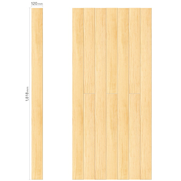 【7月はエントリーでP5倍】 ウッドワン 文教施設店舗用床材 KITOIROフローリング(COLOR) FGK64UA-200 CLEAR｜建材百貨店