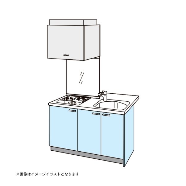 【最大5万OFFクーポン】 コンパクトキッチン ティオ Tio LixiL ペニンシュラI型 ベーシック W1374mm 間口137.4cm 奥行97cm(グリルなし2口コンロ用) グループ2 リクシル システムキッチン kenzai|建材百貨店