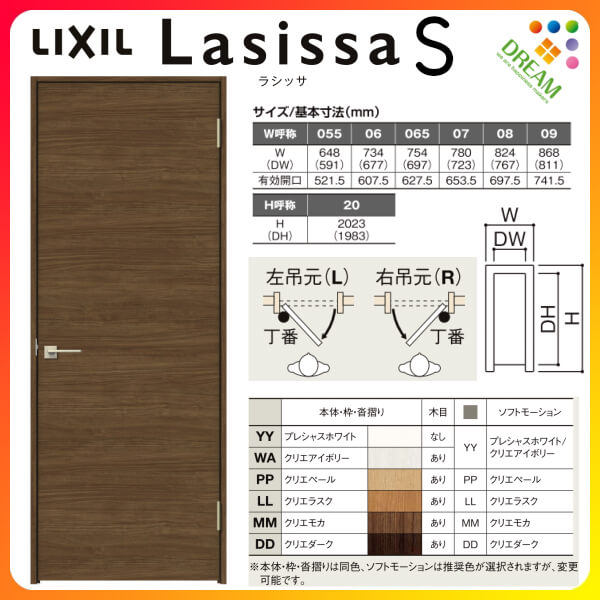 室内ドア 建具 リクシル ラシッサs パネルタイプ Lab Diy ノンケーシング枠 055 06 065 07 00 09 錠付き 錠なし 標準ドア おしゃれ Lixil 標準ドア 建具 扉 室内ドア 建具 片開きドア おしゃれ 交換 室内ドア リフォーム Diy Kenzai 建材百貨店建具