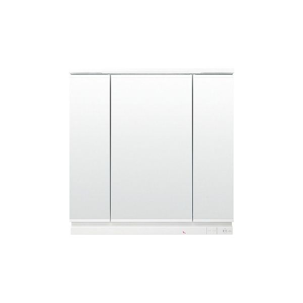【7月はエントリーでP5倍】 洗面台 LIXIL/INAX Crevi クレヴィ 奥行560タイプ ミラーキャビネット 間口W750mm LED照明(スリム) 3面鏡 全収納 全高1900mm用 MRA-753TXJU くもり止めコート付 kenzai｜建材百貨店