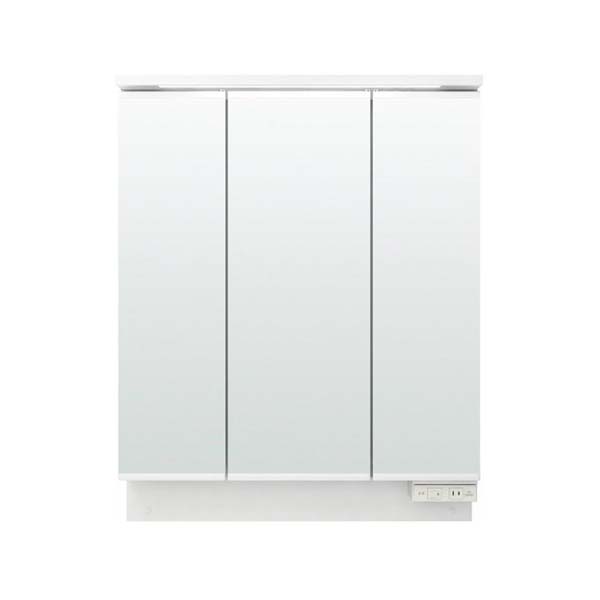 【7月はエントリーでP5倍】 ピアラ ミラーキャビネット 間口W750mm MAR3-753TXJU 3面鏡 スリムLED 全収納 全高1900mm用 くもり止めコート付 洗面台 おしゃれ リクシル LIXIL INAX イナックス kenzai｜建材百貨店