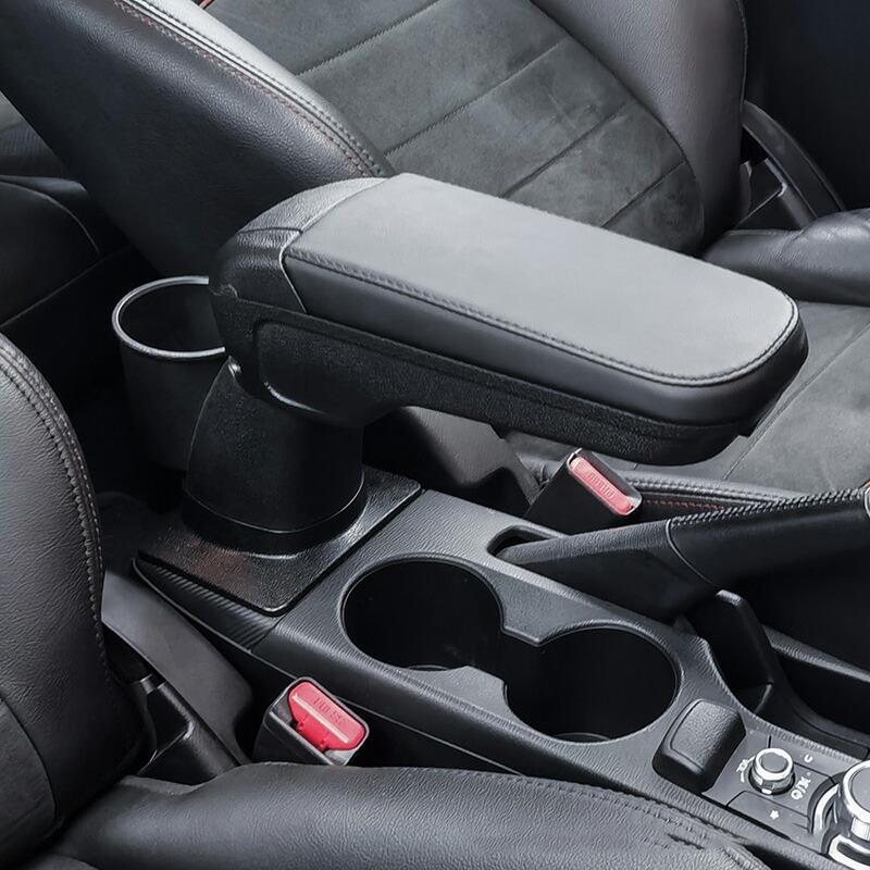 アームレスト Mazda CX-3 Mazda2 カーゴ 手引式パーキングブレーキ車 ピクシスバン サンバーバン共通 送料無料|KENZOファッション店