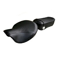 NTB シートカバー　CVK-07　適合車種　エストレヤ BJ250A｜BJ250B1～7A｜D1～10｜H1 対応純正品番 53003-1267-MA、53003-1267-PK、53003-1267-308 前後セット。ベルト金具付き。