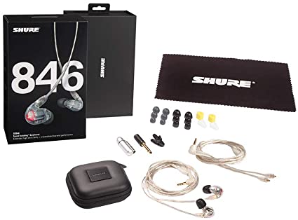 SHURE イヤホン SEシリーズ SE846 カナル型 クリスタルクリアー SE846