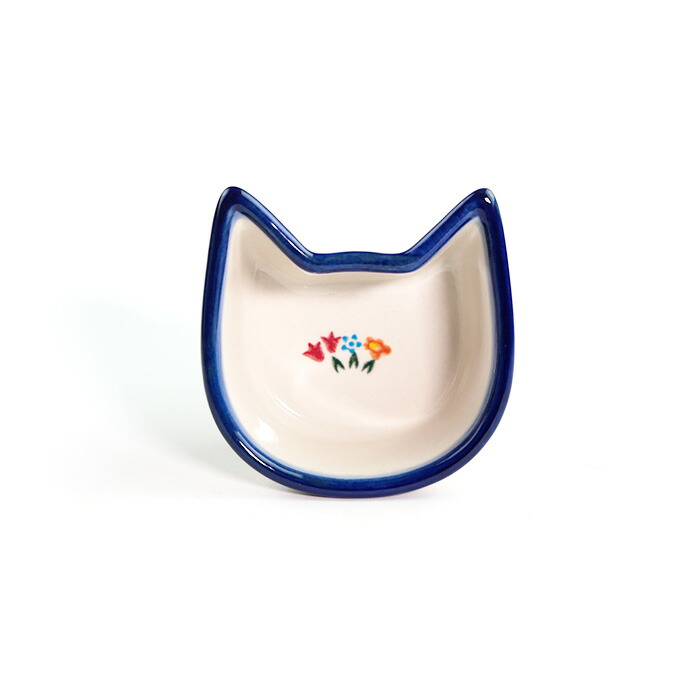 ねこボウル(V406-U731)【ポーリッシュポタリー[ポーランド食器・陶器]ケルセン】電子レンジ対応 プレゼント ギフト 贈り物 小鉢