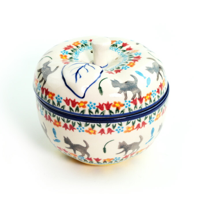 楽天市場】りんごポット[V356-U199]【ポーリッシュポタリー[ポーランド