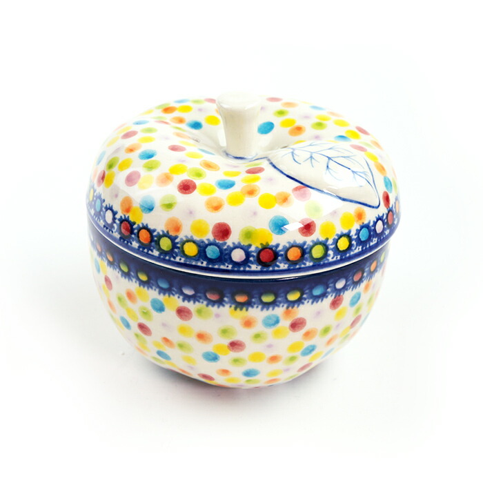 楽天市場】りんごポット[K628-DU441]【ポーリッシュポタリー