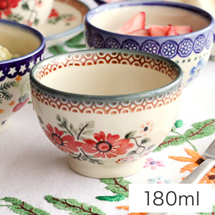 楽天市場】カフェオレボウル[V425-U006]【ポーリッシュポタリー