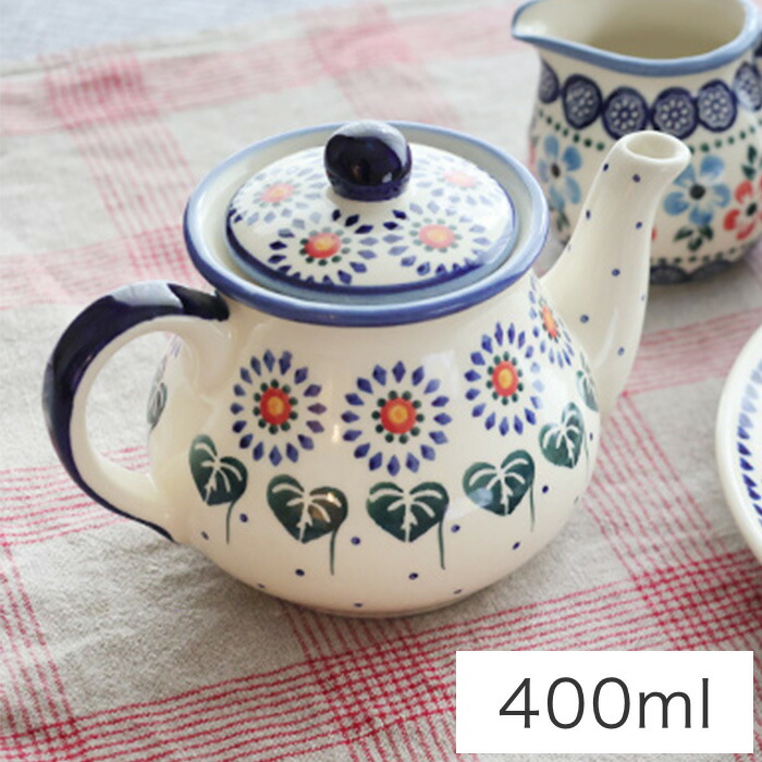 楽天市場】ティーポット・大[W504-133]【ポーリッシュポタリー