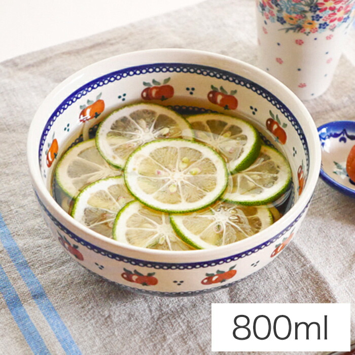 楽天市場】ボウルφ23cm(V076-U504)【ポーリッシュポタリー[ポーランド