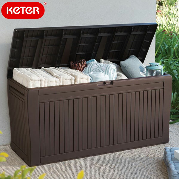 ケター コンフィ 苑地ボックス席（Keter Comfy Garden Box）納めるボックス席 【大型宅配便】