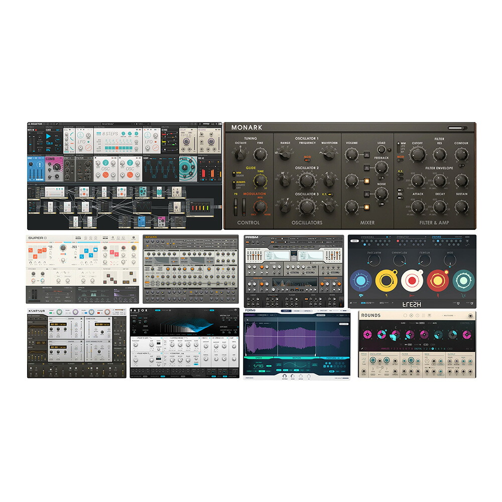 Native Instruments Reaktor 6 Synthesizer Bundle 【ダウンロード商いもの/電子メール納品】