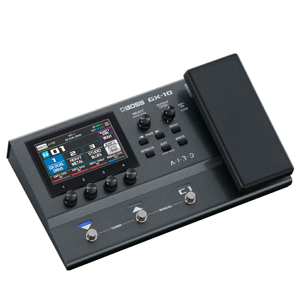 楽天市場】BOSS マルチエフェクター GX-10 ボス エフェクター : 楽器の