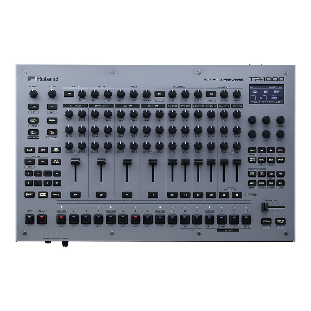 【次回2026年9月入荷予定・ご予約受付中!】 Roland TR-1000 Rhythm Creator ローランド リズムマシン|ミュージックランドKEY WEST